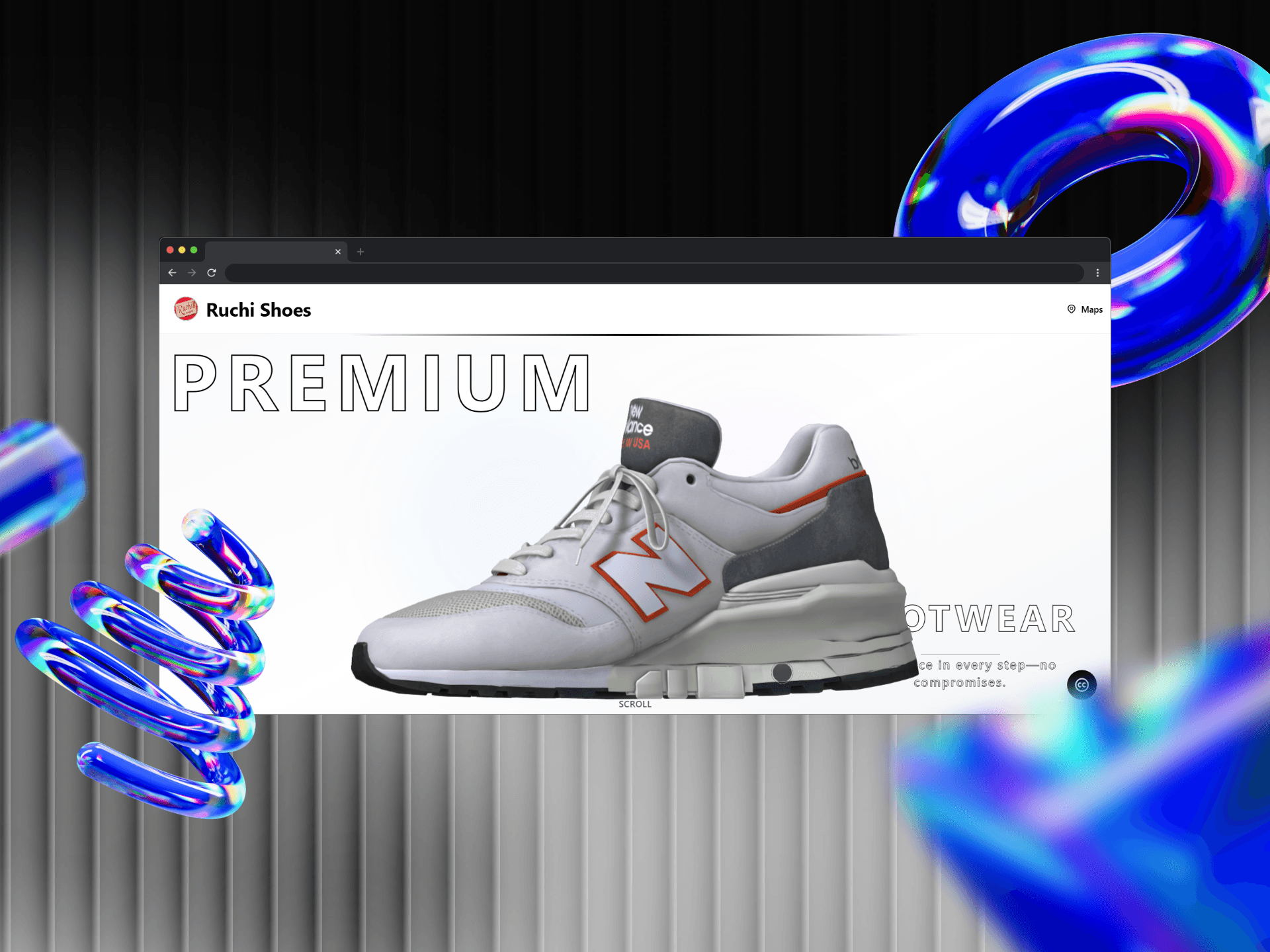 Ruchi Shoes - Landing Page